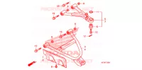 TRIANGLES AVANT pour Honda FOURTRAX 420 RANCHER 4X4 AT de 2011