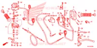 LEVIER DE GUIDON   CABLE   COMMODO pour Honda FOURTRAX 420 RANCHER 4X4 AT de 2012