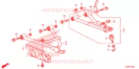 TRIANGLES AVANT pour Honda FOURTRAX 420 RANCHER 4X4 ES de 2014