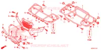 SUPPORT pour Honda FOURTRAX 420 RANCHER 4X4 ES de 2015