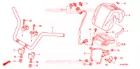 GUIDON (2) pour Honda FOURTRAX 420 RANCHER 4X4 Electric Shift CAMO de 2008