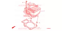 CYLINDRE pour Honda FOURTRAX 420 RANCHER 4X4 Electric Shift de 2009