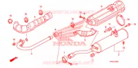 SILENCIEUX D'ECHAPPEMENT pour Honda FOURTRAX 420 RANCHER ES de 2009