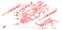 CADRE pour Honda FOURTRAX 420 RANCHER 4X4 Manual Shift CAMO de 2008
