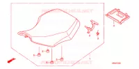 SELLE pour Honda FOURTRAX 420 RANCHER 4X4 Manual Shift CAMO de 2008