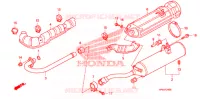 SILENCIEUX D'ECHAPPEMENT pour Honda FOURTRAX 420 RANCHER 4X4 Manual Shift CAMO de 2010