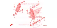 AMORTISSEUR AVANT pour Honda FOURTRAX 420 RANCHER 4X4 AT PS CAMO de 2011