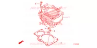 CYLINDRE pour Honda FOURTRAX 420 RANCHER 4X4 AT PS CAMO de 2011