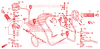 LEVIER DE GUIDON   CABLE   COMMODO pour Honda FOURTRAX 420 RANCHER 4X4 AT PS CAMO de 2011