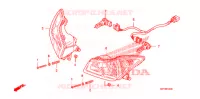 PHARE pour Honda FOURTRAX 420 RANCHER 4X4 AT PS CAMO de 2011