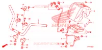 GUIDON pour Honda FOURTRAX 420 RANCHER 4X4 AT PS de 2011
