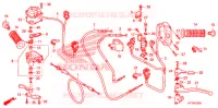 LEVIER DE GUIDON   CABLE   COMMODO pour Honda FOURTRAX 420 RANCHER 4X4 AT PS de 2011