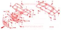SUPPORT pour Honda FOURTRAX 420 RANCHER 4X4 AT PS de 2011