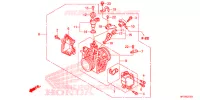 CORPS DE PAPILLON pour Honda FOURTRAX 420 RANCHER 4X4 AT PS CAMO de 2012