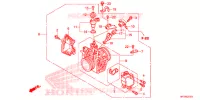 CORPS DE PAPILLON pour Honda FOURTRAX 420 RANCHER 4X4 AT PS de 2012