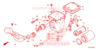 FILTRE A AIR pour Honda FOURTRAX 420 RANCHER 4X4 AT PS de 2013