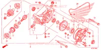 ENGRENAGE FINAL ARRIERE pour Honda FOURTRAX 420 RANCHER 4X4 AT PS de 2014