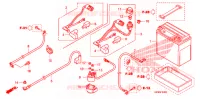 BATTERIE pour Honda FOURTRAX 420 RANCHER 4X4 Electric Shift CAMO de 2009