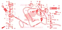 LEVIER DE GUIDON   CABLE   COMMODO pour Honda FOURTRAX 420 RANCHER 4X4 Electric Shift de 2009