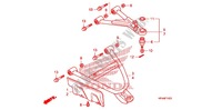 TRIANGLES AVANT (4WD) pour Honda FOURTRAX 420 RANCHER 4X4 PS CAMO de 2009