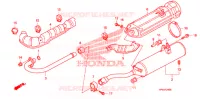 SILENCIEUX D'ECHAPPEMENT pour Honda FOURTRAX 420 RANCHER 4X4 PS CAMO de 2010
