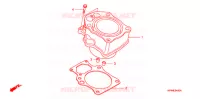 CYLINDRE pour Honda FOURTRAX 420 RANCHER 2X4 Electric Shift de 2008