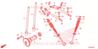 ARBRE A CAMES   SOUPAPE pour Honda FOURTRAX 420 RANCHER 2X4 BASE de 2014