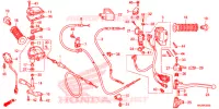 COMMODO   LEVIER   CABLE pour Honda FOURTRAX 420 RANCHER 2X4 BASE de 2016