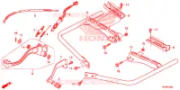 PEDALE   REPOSE PIED pour Honda FOURTRAX 420 RANCHER 2X4 BASE de 2016