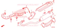 SILENCIEUX D'ECHAPPEMENT pour Honda FOURTRAX 420 RANCHER 2X4 BASE de 2016
