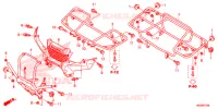SUPPORT pour Honda FOURTRAX 420 RANCHER 2X4 BASE de 2016