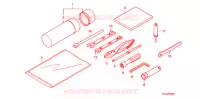 OUTIL pour Honda FOURTRAX 420 RANCHER 2X4 BASE de 2008