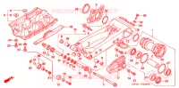 BRAS OSCILLANT pour Honda TRX 450 R SPORTRAX Electric Start de 2006