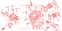 CULASSE pour Honda TRX 450 R SPORTRAX Electric Start de 2006