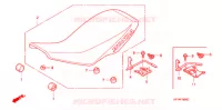 SELLE pour Honda TRX 450 R SPORTRAX Electric Start de 2006