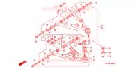 TRIANGLES AVANT pour Honda TRX 450 R SPORTRAX Electric Start de 2006