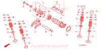 ARBRE A CAMES   SOUPAPE pour Honda TRX 450 R SPORTRAX Electric Start de 2007