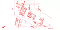 ETRIER DE FREIN AVANT pour Honda TRX 450 R SPORTRAX Electric Start de 2007
