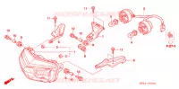 PHARE ('06 '08) pour Honda TRX 450 R SPORTRAX Electric Start de 2007
