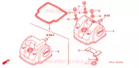 COUVRE CULASSE pour Honda TRX 450 R SPORTRAX Electric Start de 2008