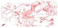 BATTERIE pour Honda TRX 450 R SPORTRAX Electric Start de 2009