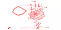 COUVRE CULASSE pour Honda TRX 450 R SPORTRAX Electric Start WHITE de 2013
