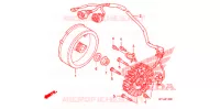 ALTERNATEUR pour Honda TRX 450 R SPORTRAX Electric Start RED de 2013