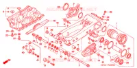 BRAS OSCILLANT pour Honda TRX 450 R Kick start de 2005