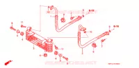 RADIATEUR D'HUILE pour Honda TRX 450 R Kick start de 2005