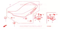 SELLE pour Honda TRX 450 R Kick start de 2005