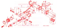 BRAS OSCILLANT pour Honda FOURTRAX 500 RUBICON Hydrostatic de 2005