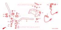 GUIDON pour Honda FOURTRAX 500 RUBICON Hydrostatic de 2005