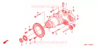 HONDAMATIC pour Honda FOURTRAX 500 RUBICON Hydrostatic de 2005