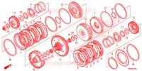 EMBRAYAGE (DCT) pour Honda FOURTRAX 500 FOREMAN RUBICON DCT EPS de 2015